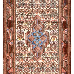 Løper Persisk teppe - Nomadisk - 215 x 85 cm - beige