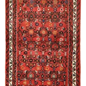 Løper Persisk teppe - Nomadisk - 220 x 75 cm - rød