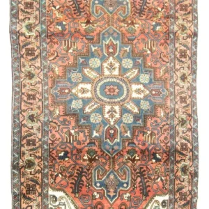 Løper Persisk teppe - Nomadisk - 230 x 116 cm - oransje