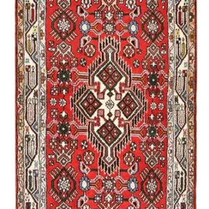 Løper Persisk teppe - Nomadisk - 235 x 76 cm - rød