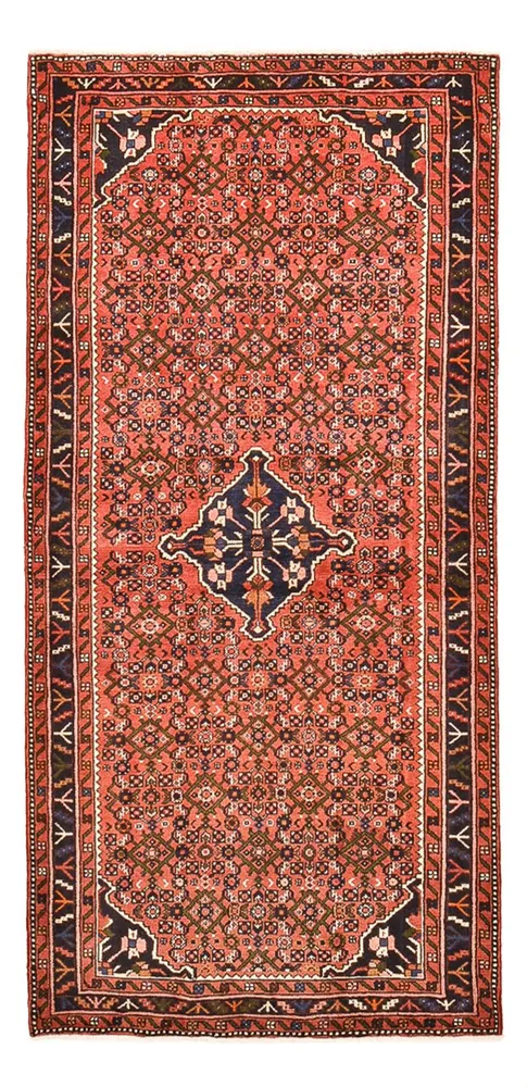 Løper Persisk teppe - Nomadisk - 240 x 116 cm - lys rød