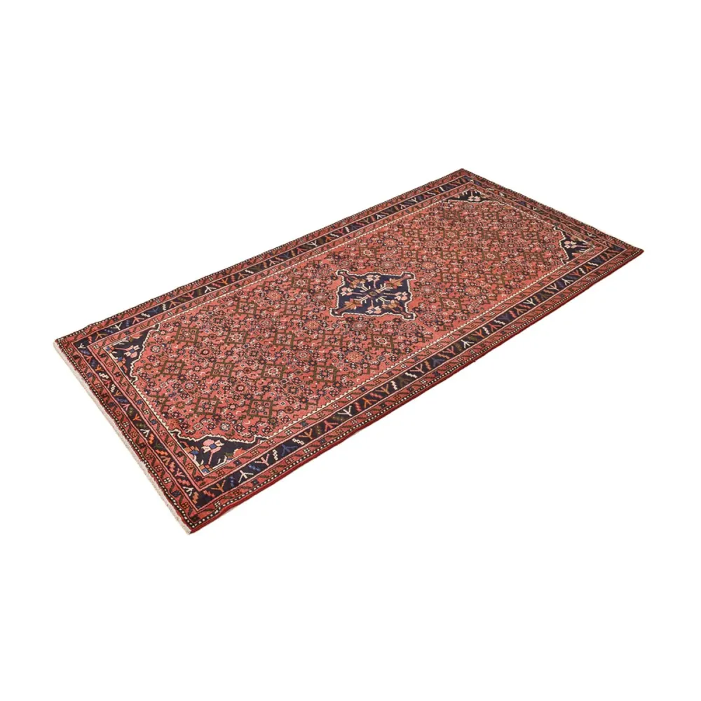 Løper Persisk teppe - Nomadisk - 240 x 116 cm - lys rød