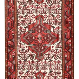 Løper Persisk teppe - Nomadisk - 247 x 82 cm - rød