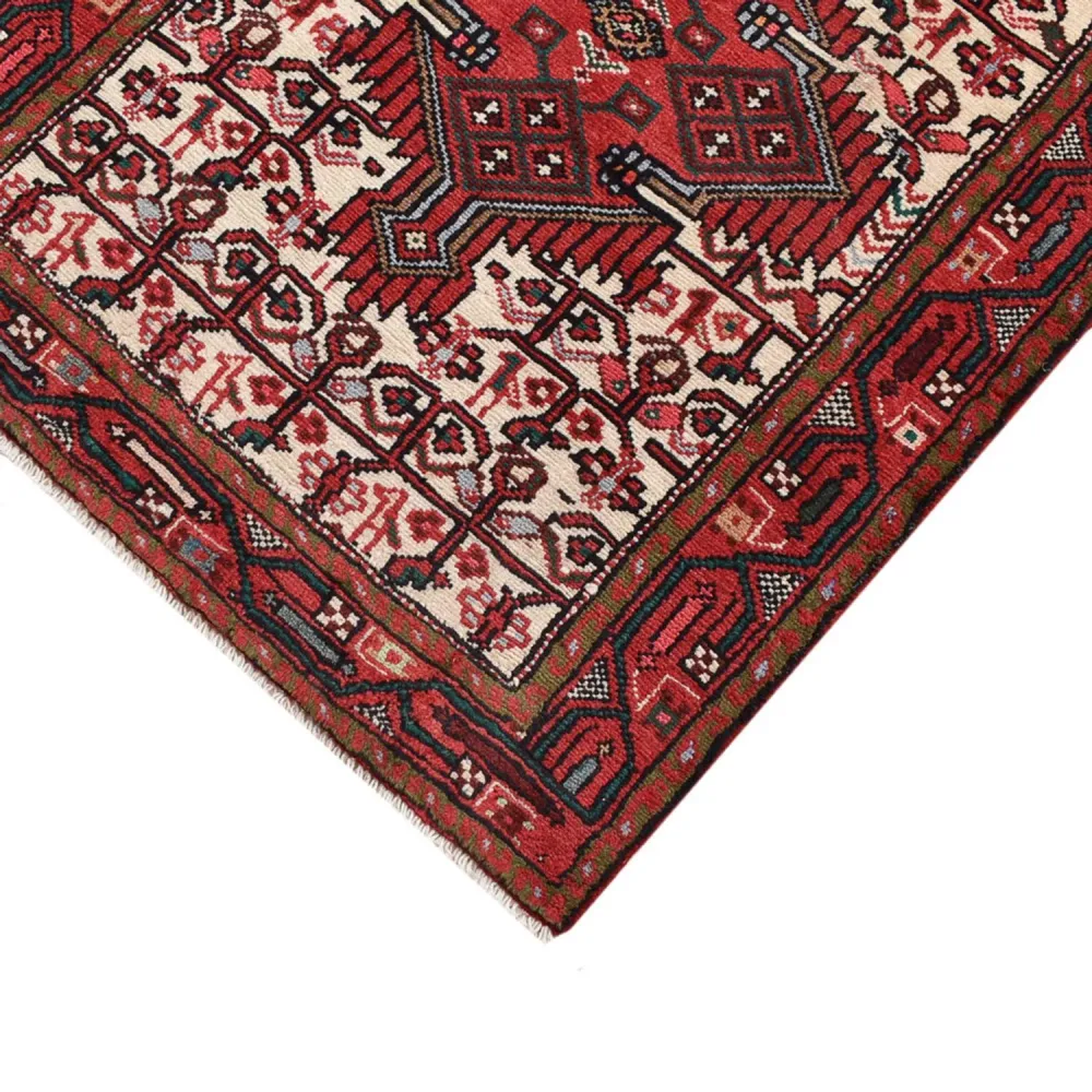 Løper Persisk teppe - Nomadisk - 247 x 82 cm - rød