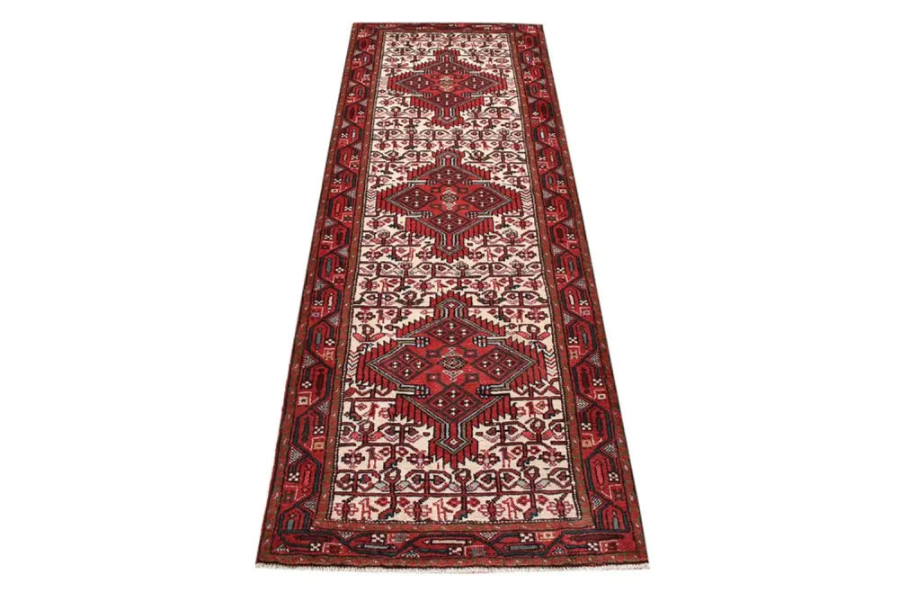 Løper Persisk teppe - Nomadisk - 247 x 82 cm - rød