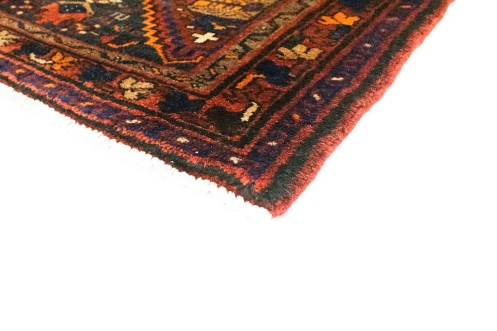 Løper Persisk teppe - Nomadisk - 260 x 100 cm - brun