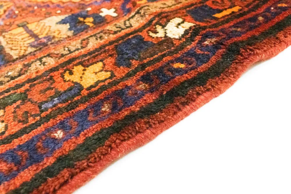 Løper Persisk teppe - Nomadisk - 260 x 100 cm - brun