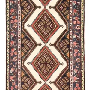 Løper Persisk teppe - Nomadisk - 275 x 86 cm - mørk beige