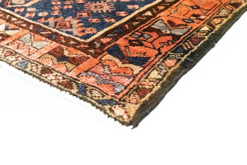 Løper Persisk teppe - Nomadisk - 280 x 107 cm - blå