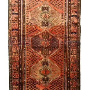 Løper Persisk teppe - Nomadisk - 280 x 107 cm - blå