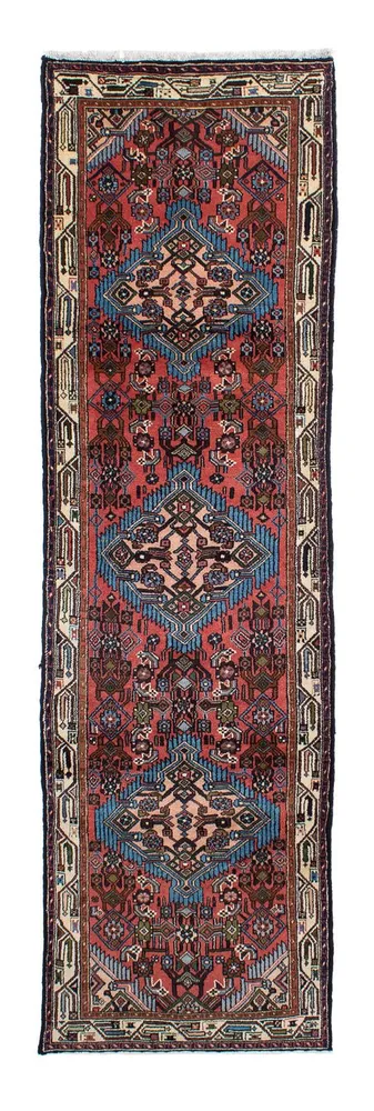 Løper Persisk teppe - Nomadisk - 280 x 80 cm - lys rød