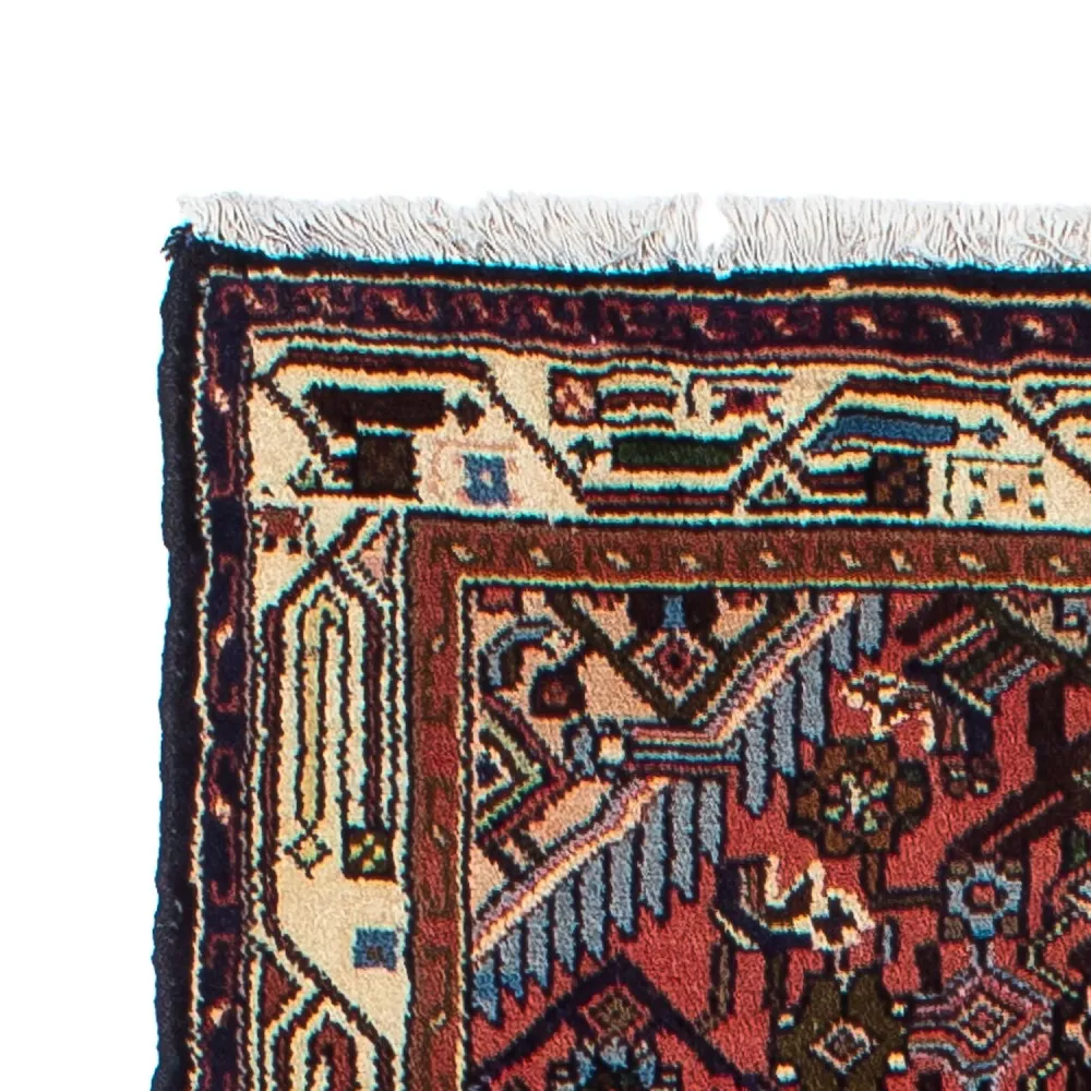 Løper Persisk teppe - Nomadisk - 280 x 80 cm - lys rød