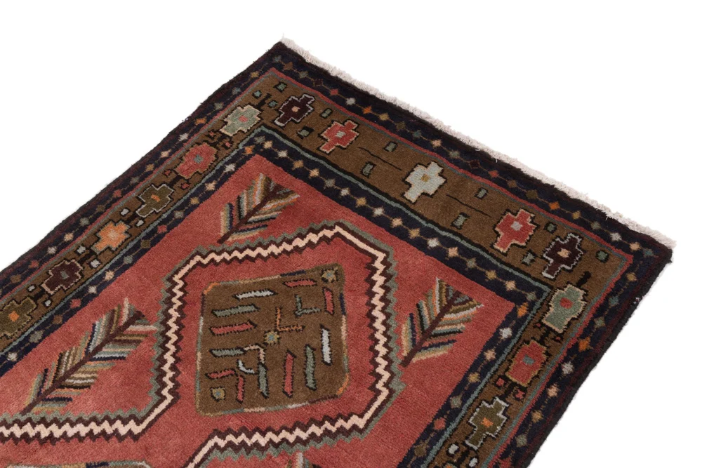Løper Persisk teppe - Nomadisk - 280 x 95 cm - rust
