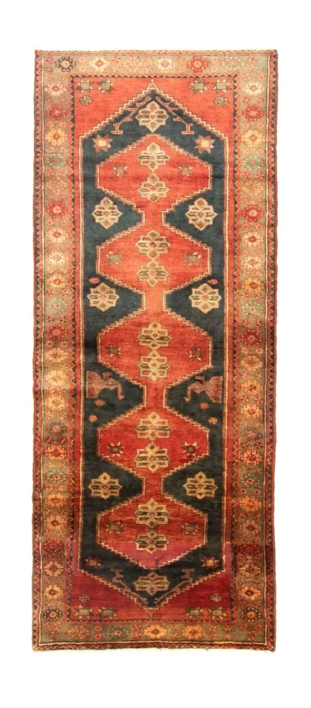 Løper Persisk teppe - Nomadisk - 286 x 107 cm - oransje