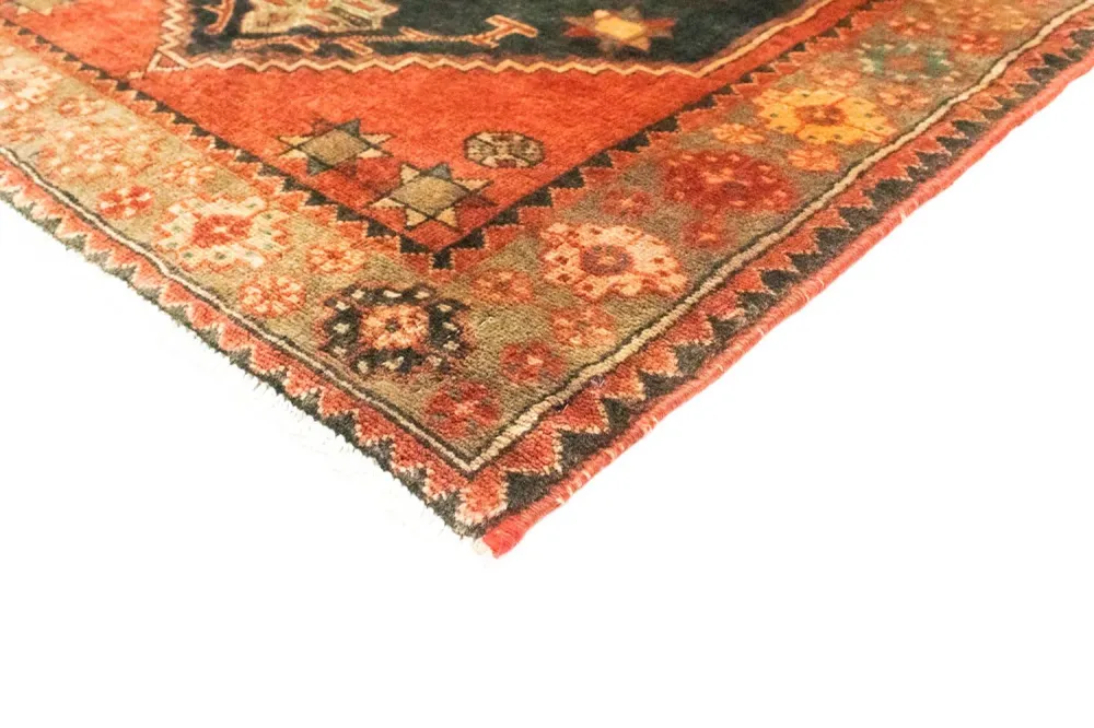 Løper Persisk teppe - Nomadisk - 286 x 107 cm - oransje