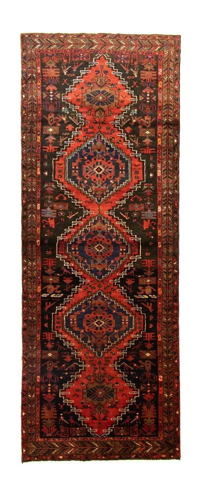 Løper Persisk teppe - Nomadisk - 287 x 102 cm - blå
