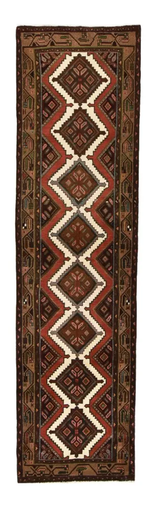 Løper Persisk teppe - Nomadisk - 287 x 78 cm - rust
