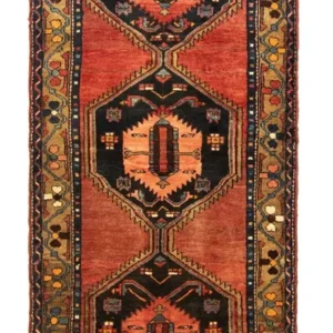 Løper Persisk teppe - Nomadisk - 290 x 107 cm - brun