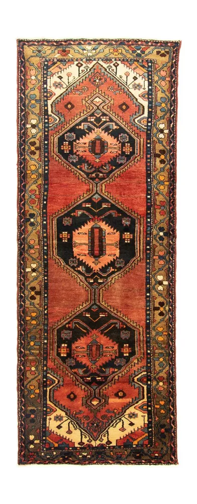 Løper Persisk teppe - Nomadisk - 290 x 107 cm - brun