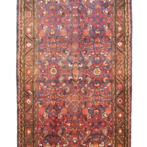 Løper Persisk teppe - Nomadisk - 290 x 110 cm - rød