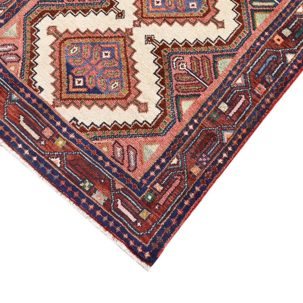 Løper Persisk teppe - Nomadisk - 290 x 77 cm - mørk beige