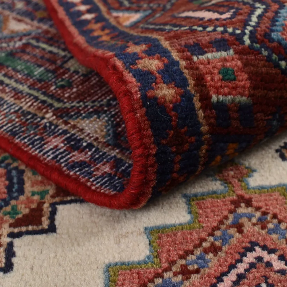 Løper Persisk teppe - Nomadisk - 290 x 77 cm - mørk beige