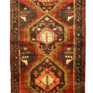 Løper Persisk teppe - Nomadisk - 291 x 106 cm - rust