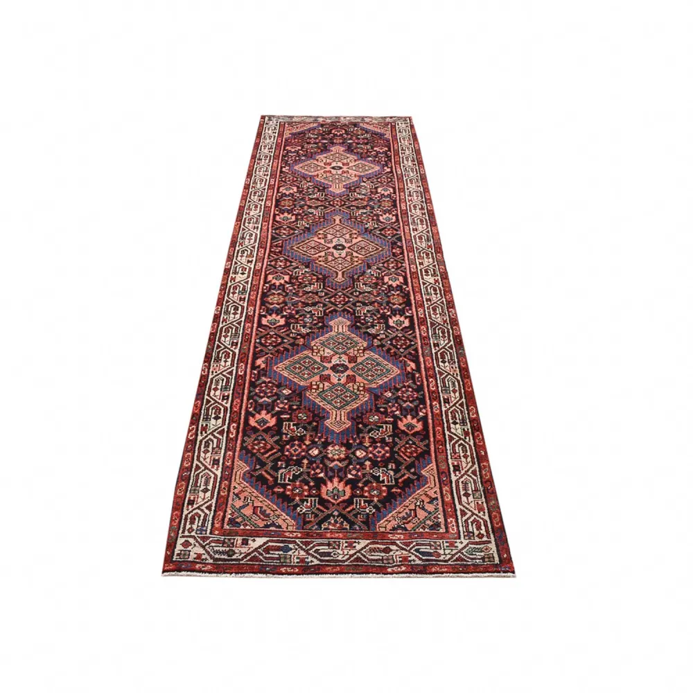 Løper Persisk teppe - Nomadisk - 293 x 86 cm - flerfarget