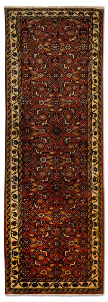 Løper Persisk teppe - Nomadisk - 294 x 64 cm - rød