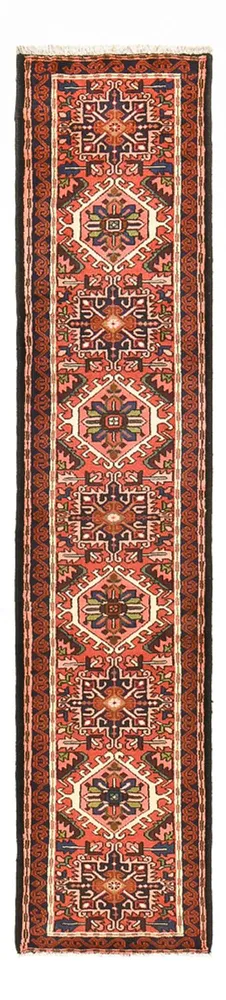 Løper Persisk teppe - Nomadisk - 294 x 68 cm - lys rød