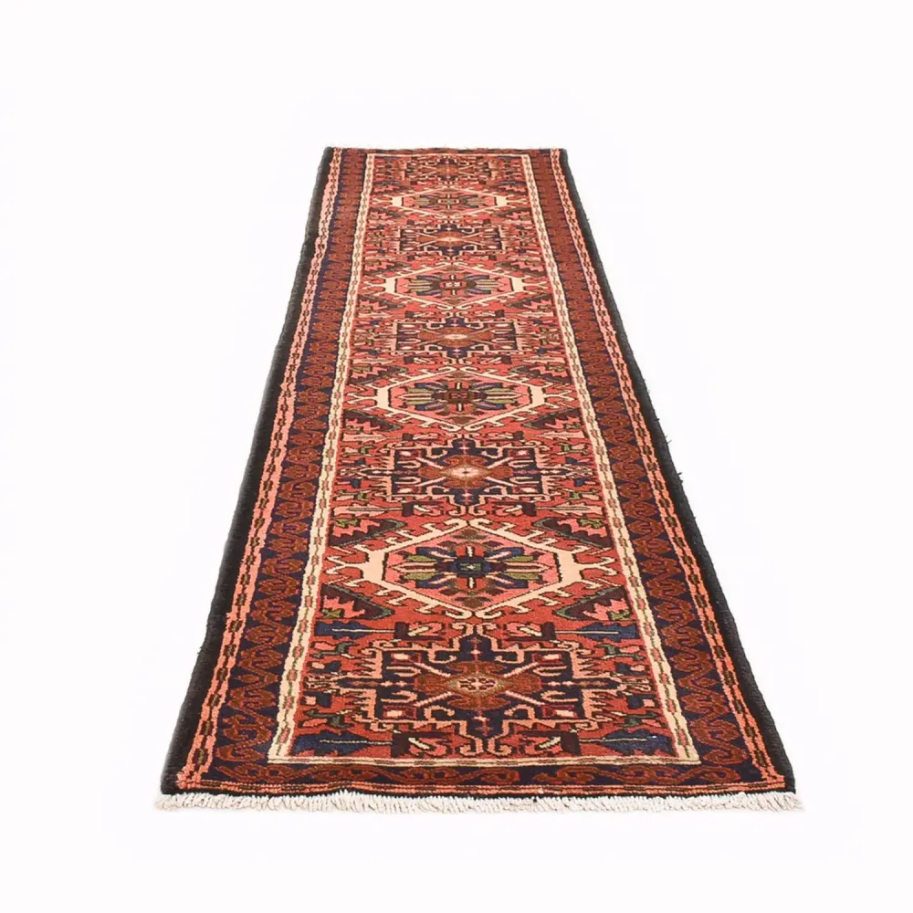 Løper Persisk teppe - Nomadisk - 294 x 68 cm - lys rød