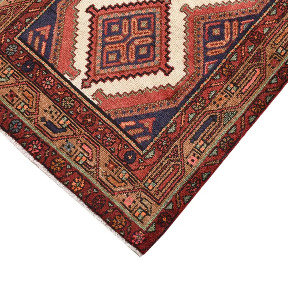 Løper Persisk teppe - Nomadisk - 294 x 80 cm - mørk beige