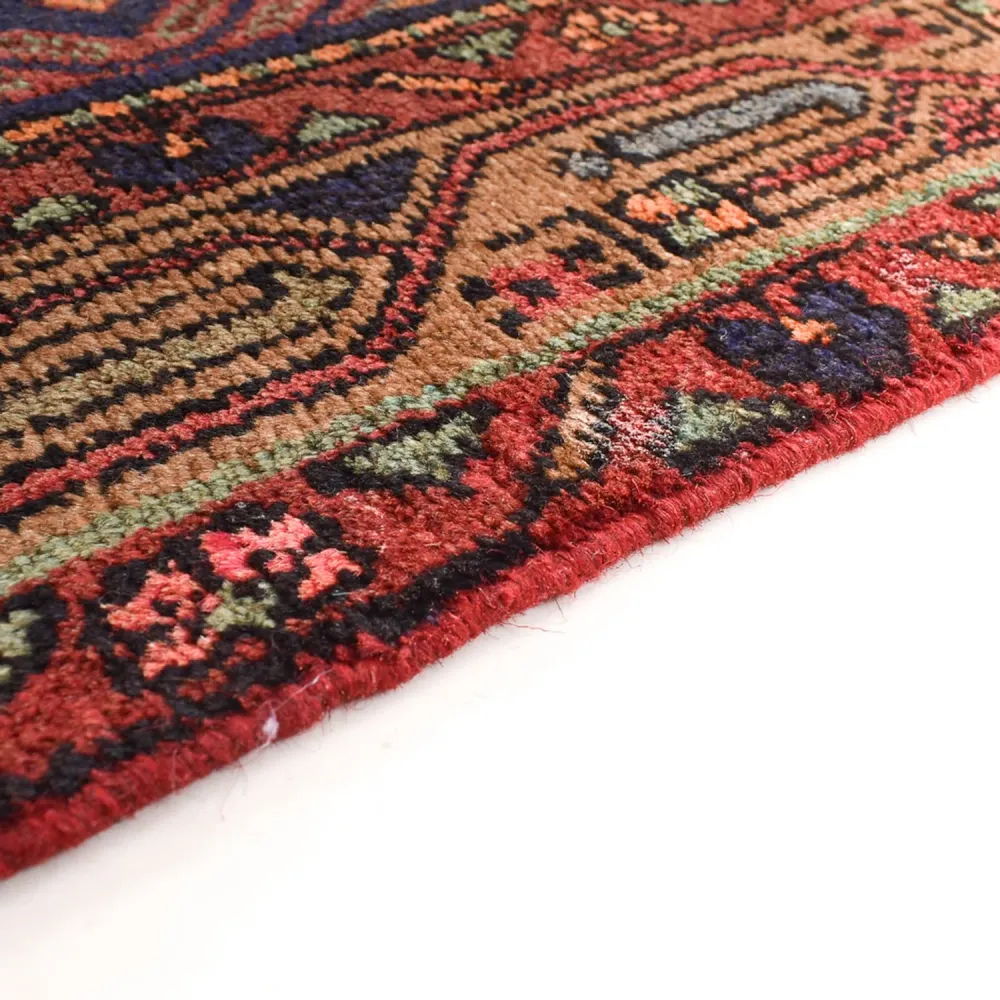 Løper Persisk teppe - Nomadisk - 294 x 80 cm - mørk beige