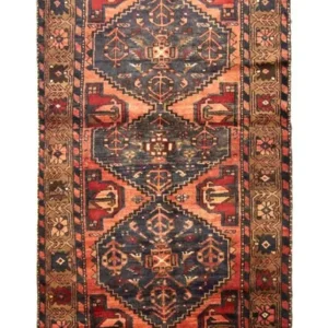 Løper Persisk teppe - Nomadisk - 295 x 104 cm - blå