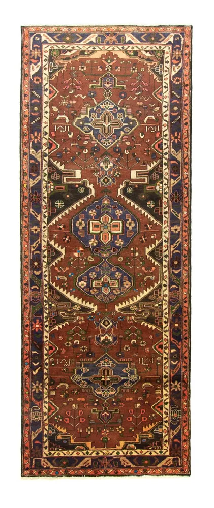 Løper Persisk teppe - Nomadisk - 295 x 107 cm - brun