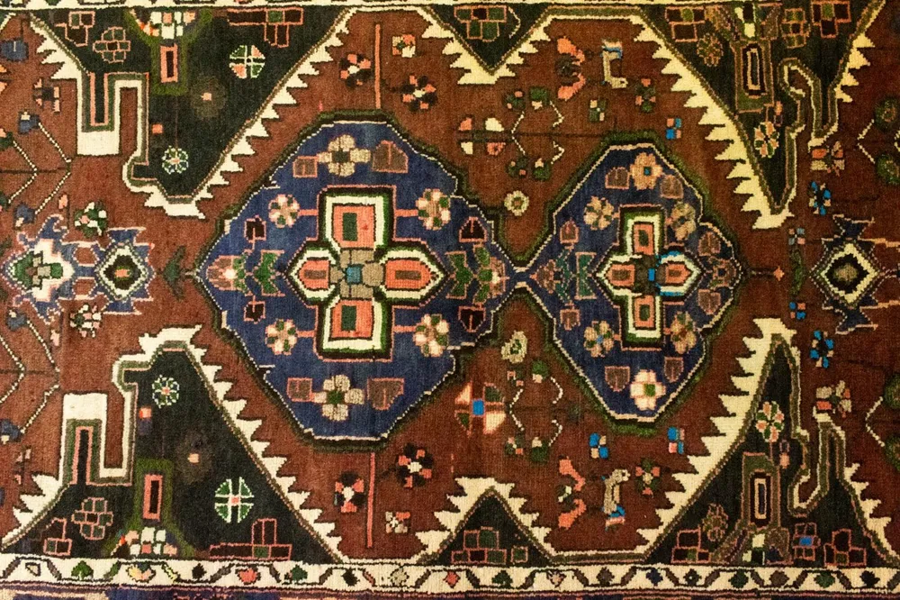 Løper Persisk teppe - Nomadisk - 295 x 107 cm - brun