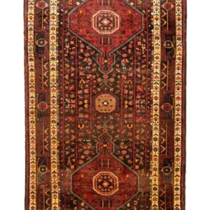 Løper Persisk teppe - Nomadisk - 295 x 125 cm - brun