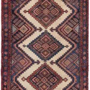 Løper Persisk teppe - Nomadisk - 295 x 99 cm - rust