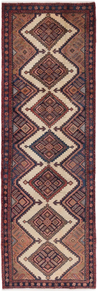 Løper Persisk teppe - Nomadisk - 295 x 99 cm - rust
