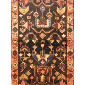 Løper Persisk teppe - Nomadisk - 296 x 105 cm - blå