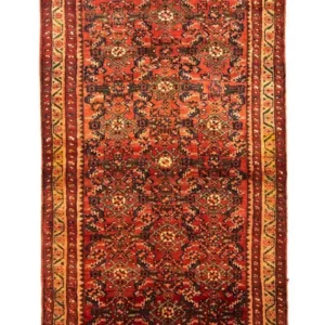 Løper Persisk teppe - Nomadisk - 296 x 107 cm - oransje