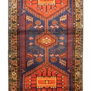 Løper Persisk teppe - Nomadisk - 296 x 98 cm - brun