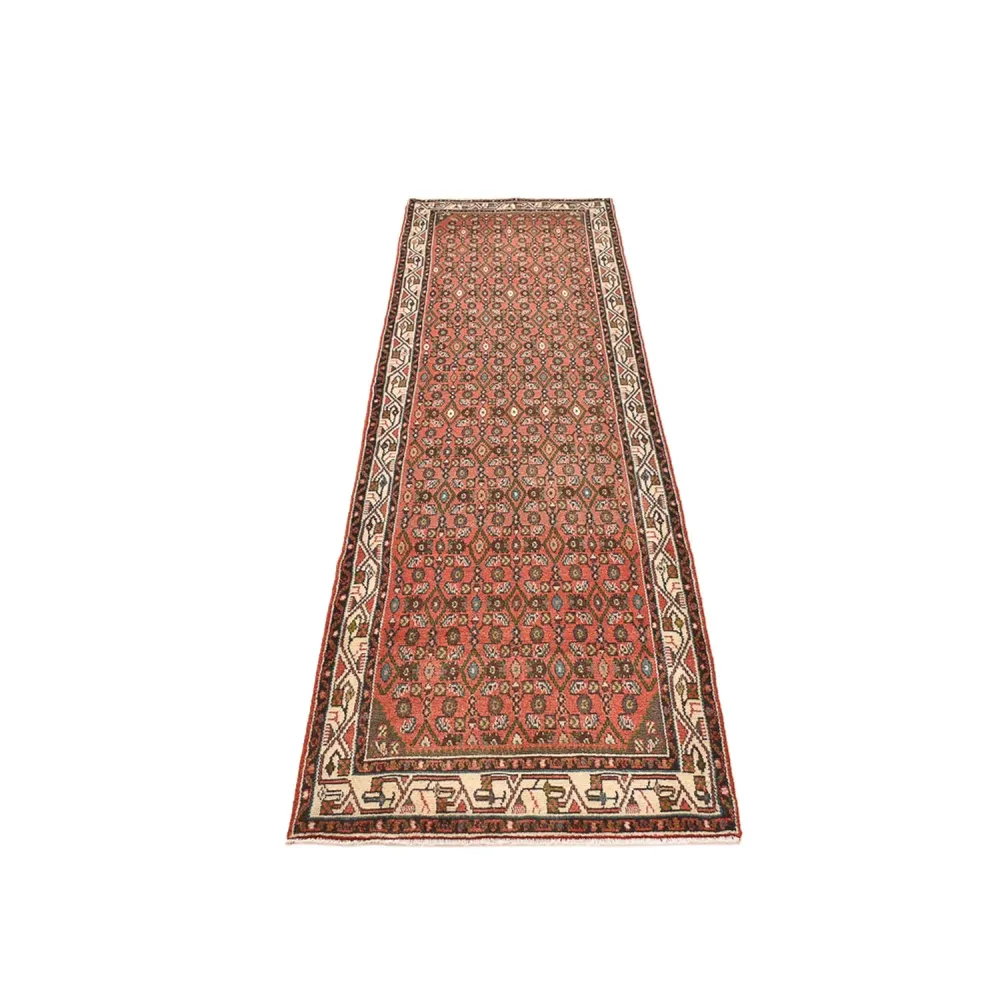 Løper Persisk teppe - Nomadisk - 296 x 83 cm - rust