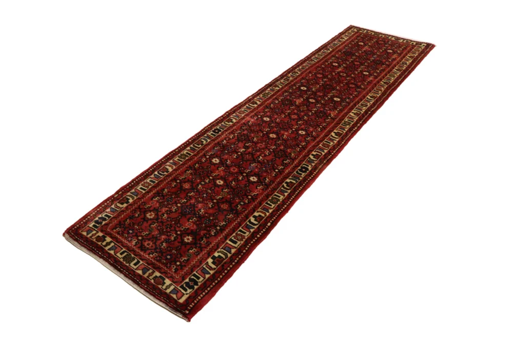 Løper Persisk teppe - Nomadisk - 296 x 74 cm - rust