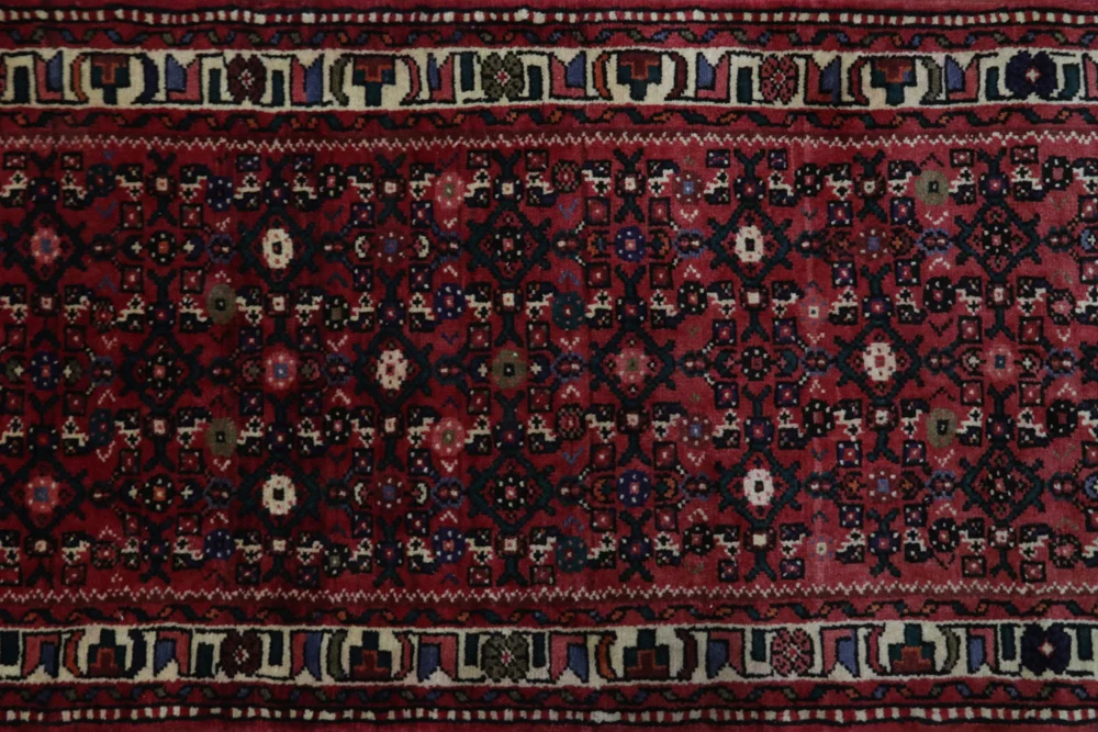 Løper Persisk teppe - Nomadisk - 296 x 74 cm - rust