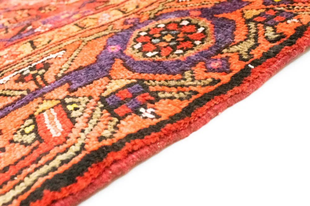Løper Persisk teppe - Nomadisk - 297 x 102 cm - rød
