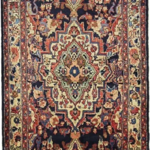 Løper Persisk teppe - Nomadisk - 297 x 110 cm - mørk beige