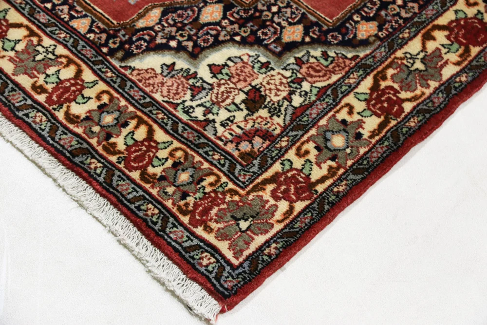 Løper Persisk teppe - Nomadisk - 297 x 88 cm - rød