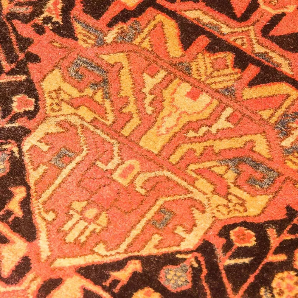 Løper Persisk teppe - Nomadisk - 297 x 77 cm - mørkeblå