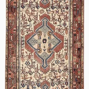 Løper Persisk teppe - Nomadisk - 298 x 86 cm - sand